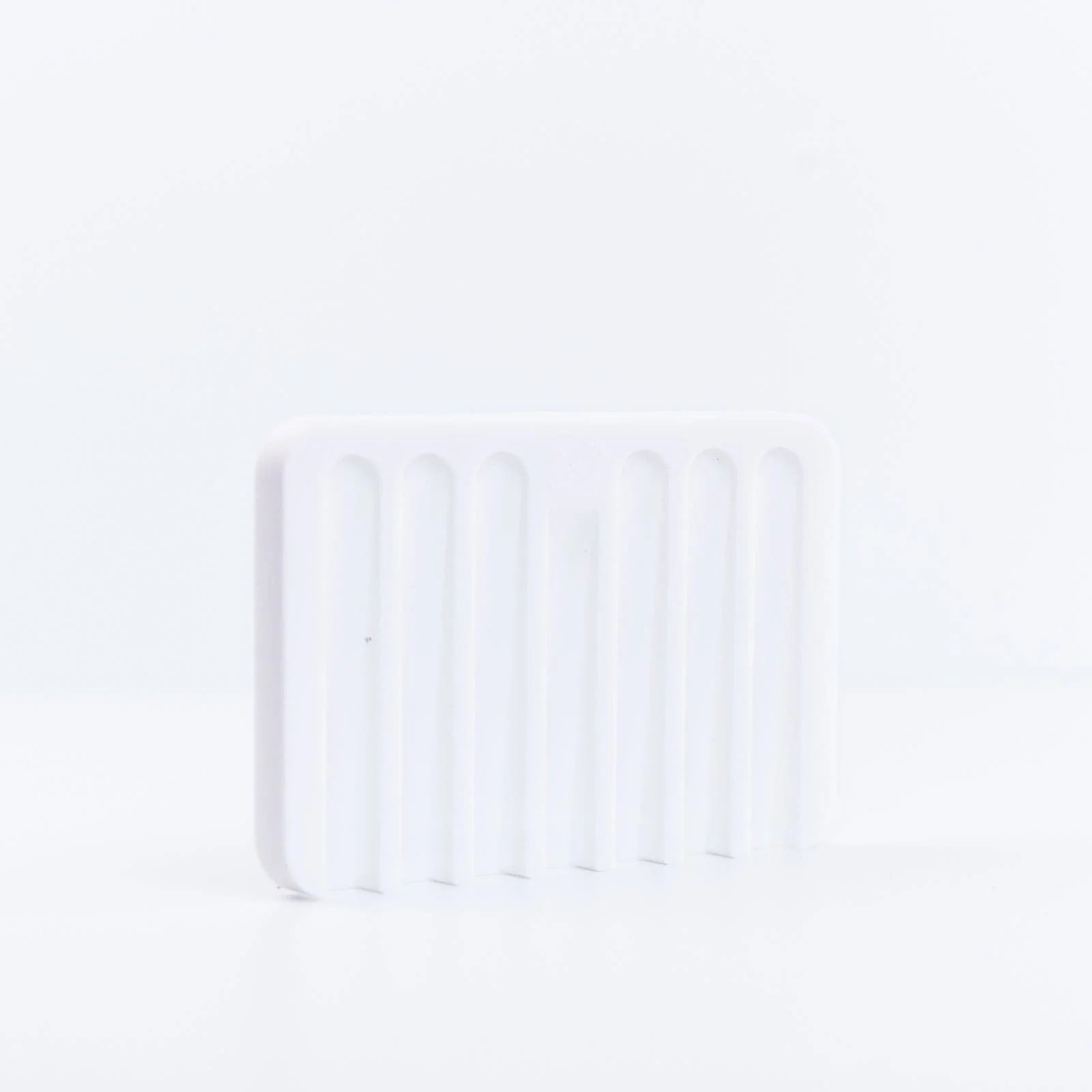 White Silicone Soap Dish