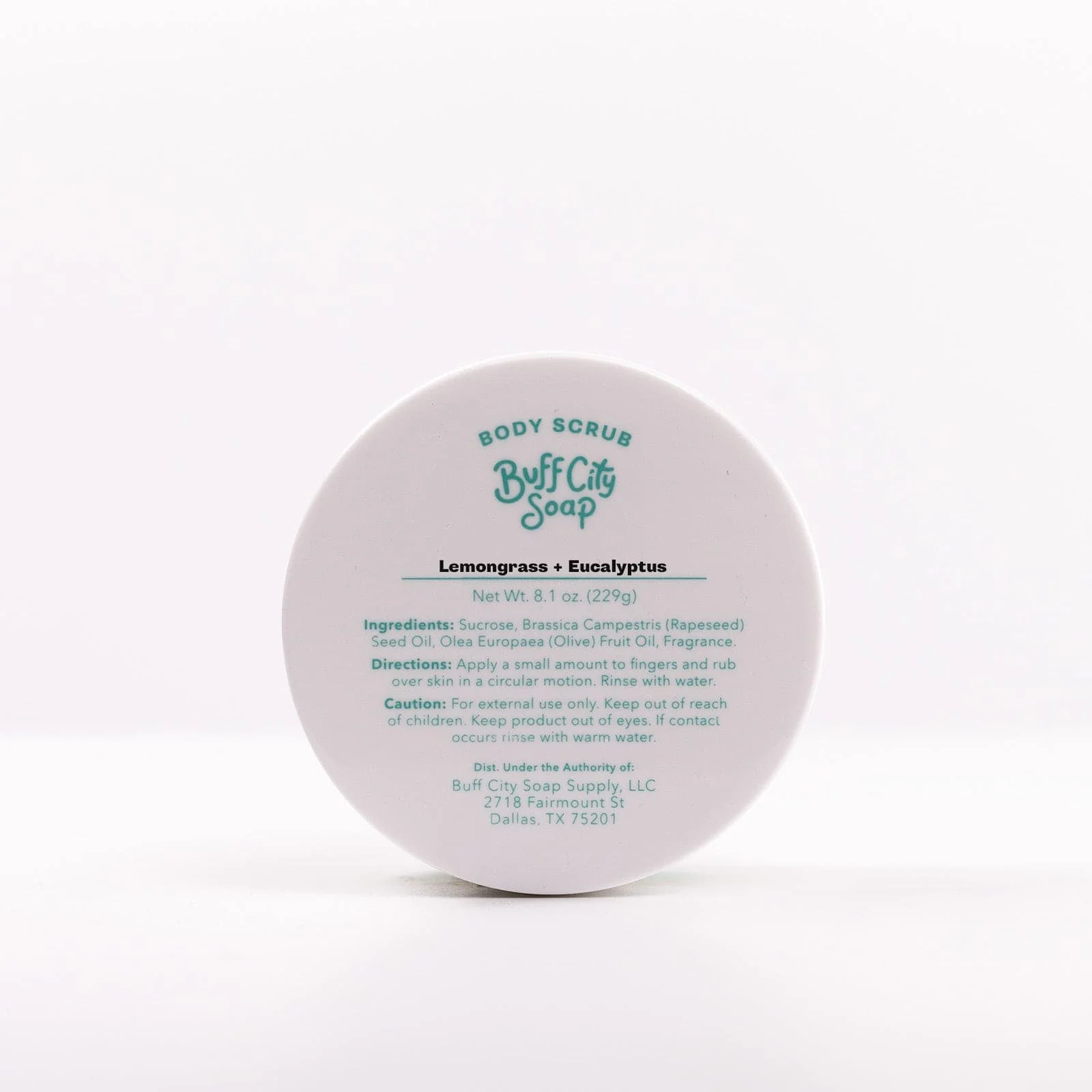 Lemongrass + Eucalyptus Body Scrub