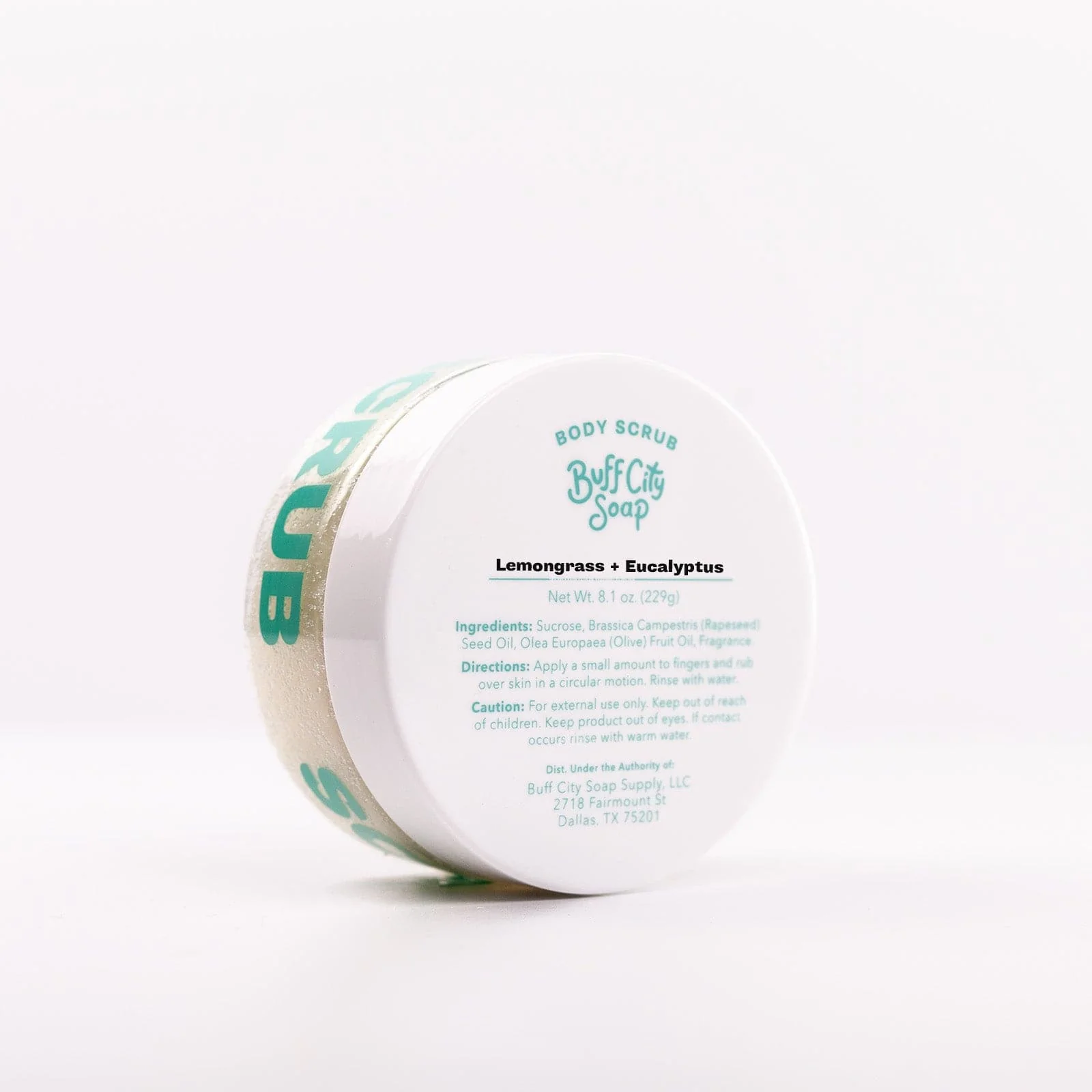 Lemongrass + Eucalyptus Body Scrub
