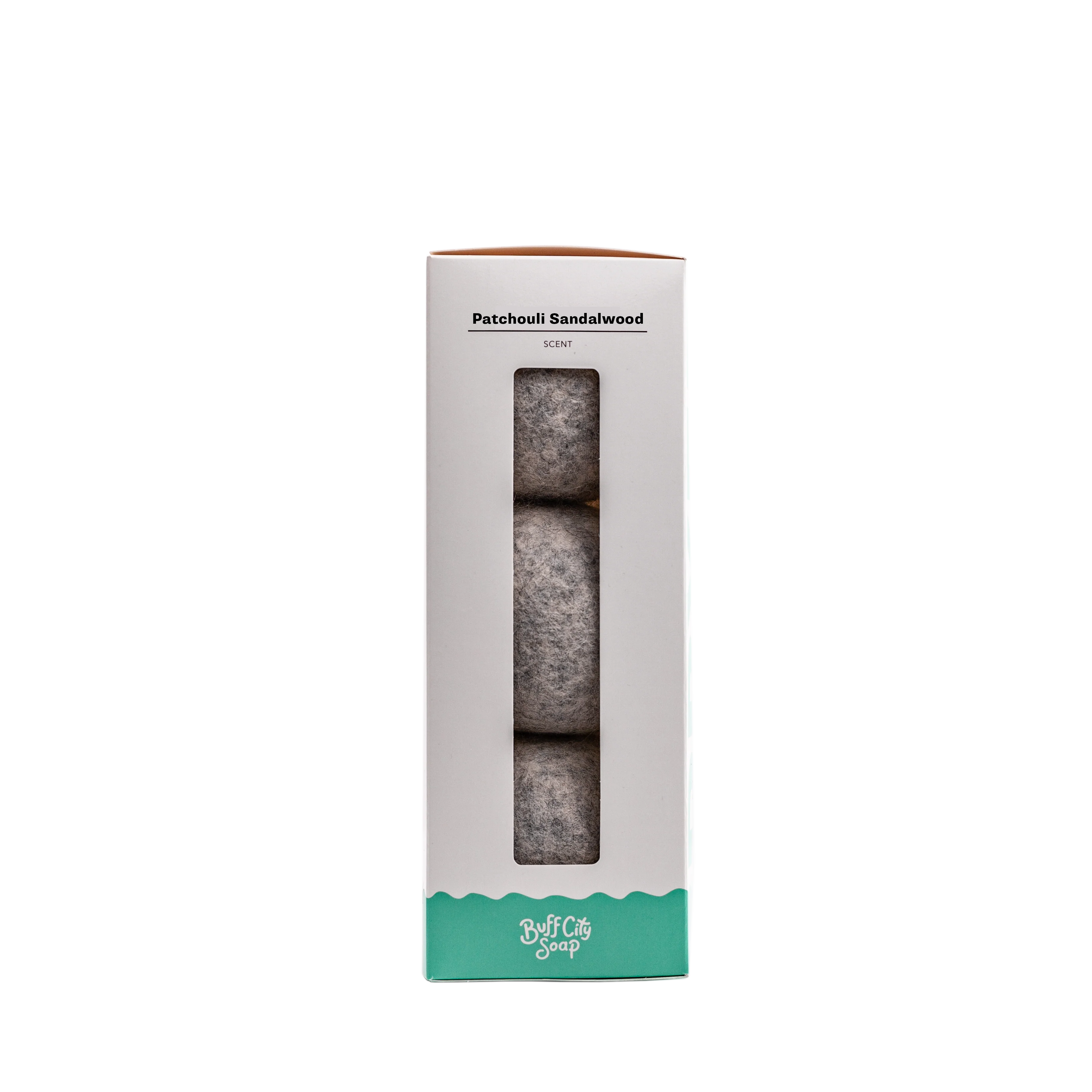 Patchouli Sandalwood Wool Dryer Balls (Set of 3)